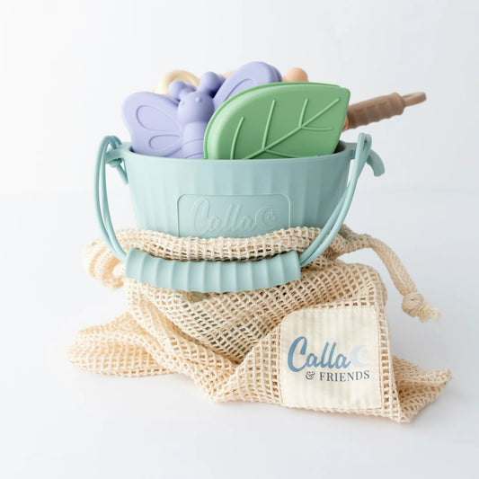 Peach Blossom Silicone Beach Toy Set