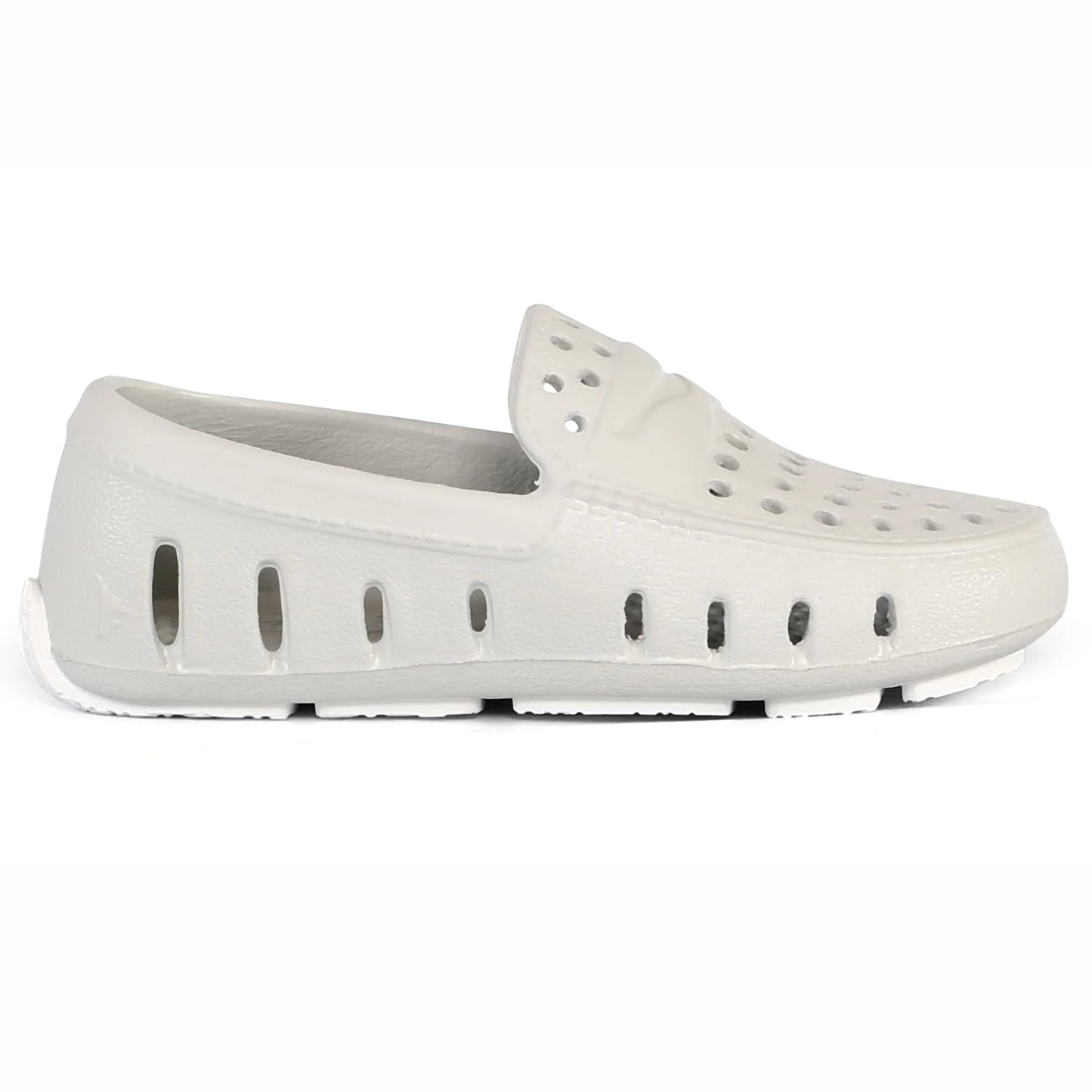 Baby Anchor Gray & White Floafer