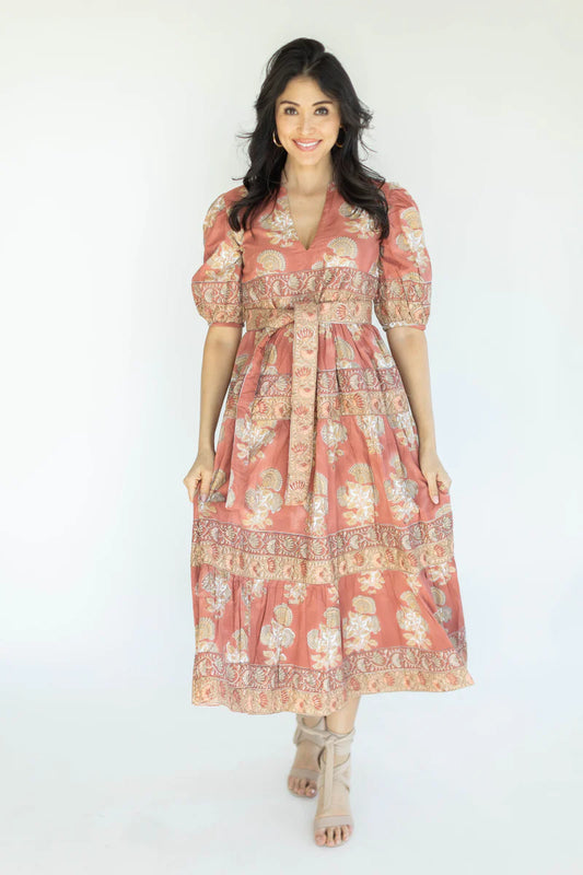 Fired Brick Oakleigh Dress