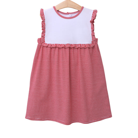 Red Alice Stripe Dress