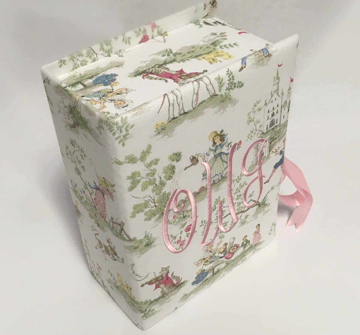 Nursery Rhyme Toile Medium Keepsake Box