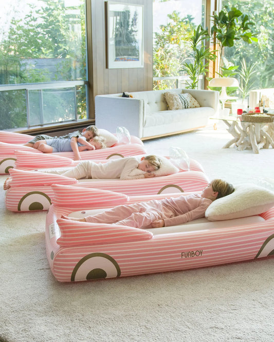 Pink Convertible Air Bed