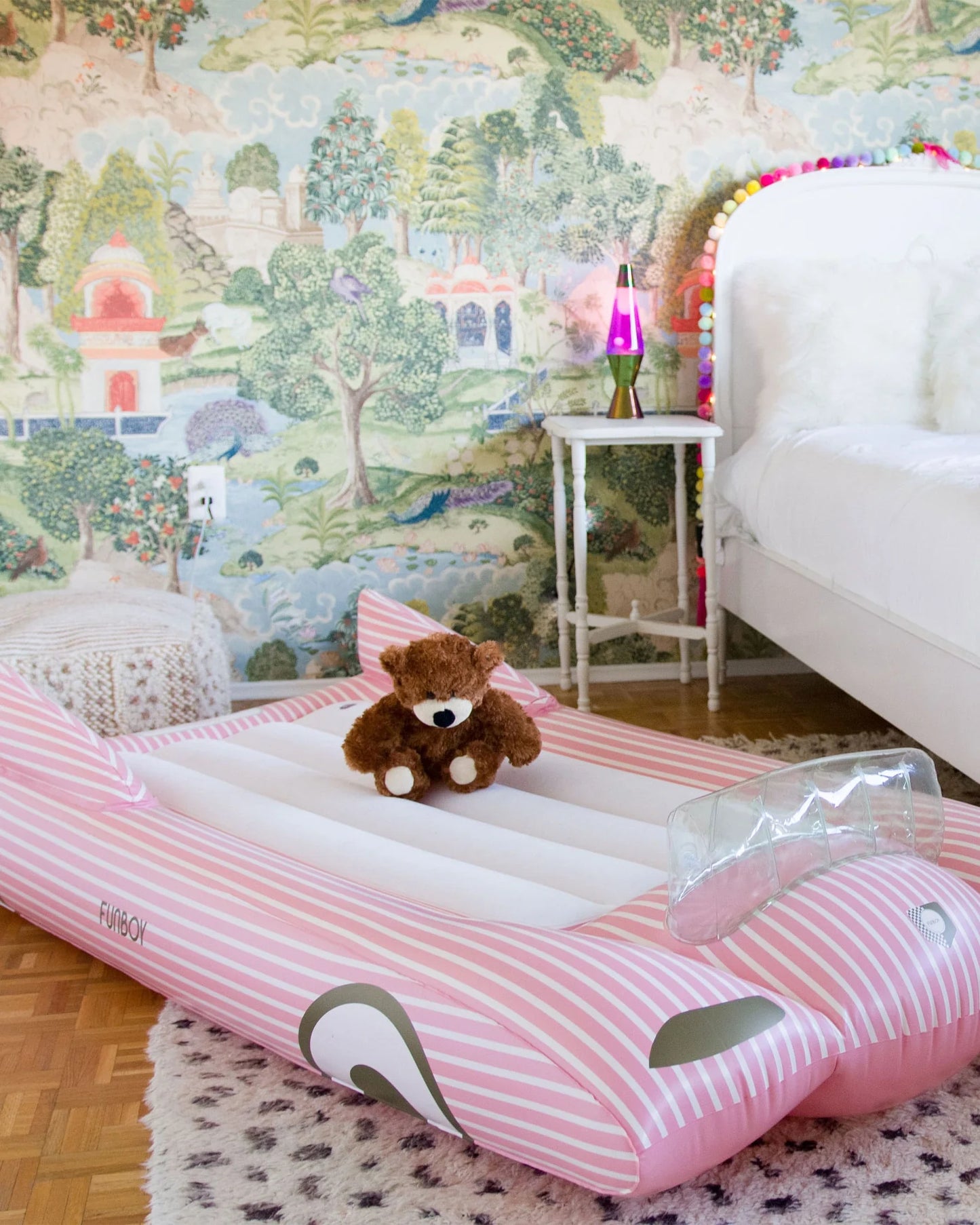 Pink Convertible Air Bed