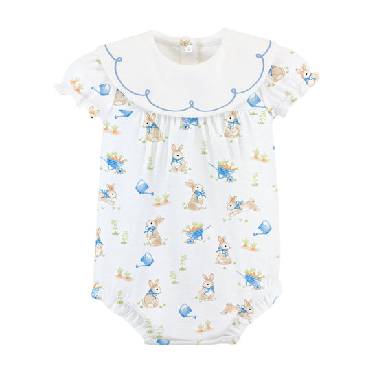 Bunny Garden Emb Collar Bubble