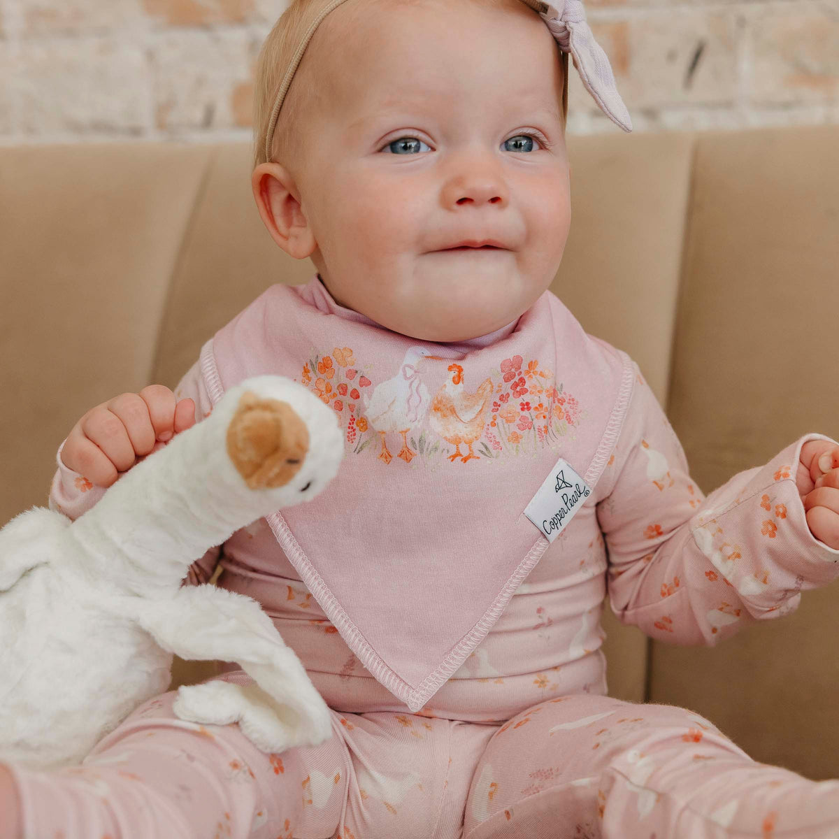 Gigi 3Pk Burp Cloths