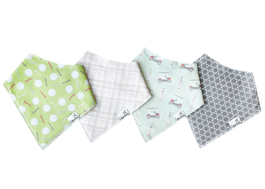 Bogey Bandana 4PC Bib Set