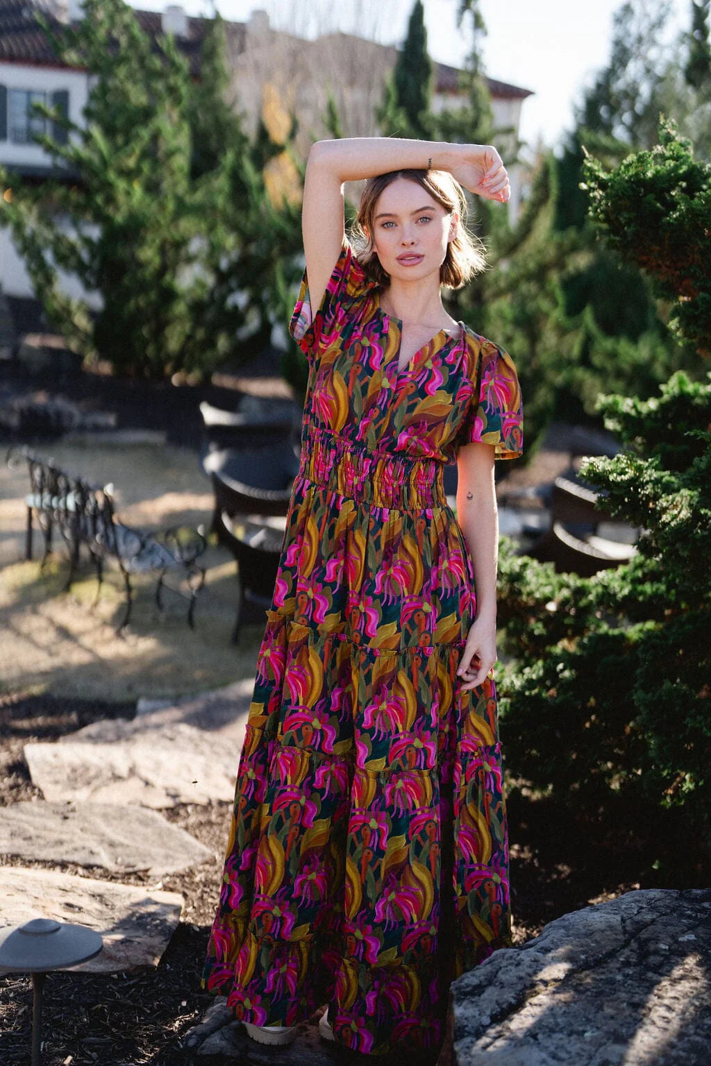 Willow Maxi Dress Olive S Willow Maxi Dress Olive S