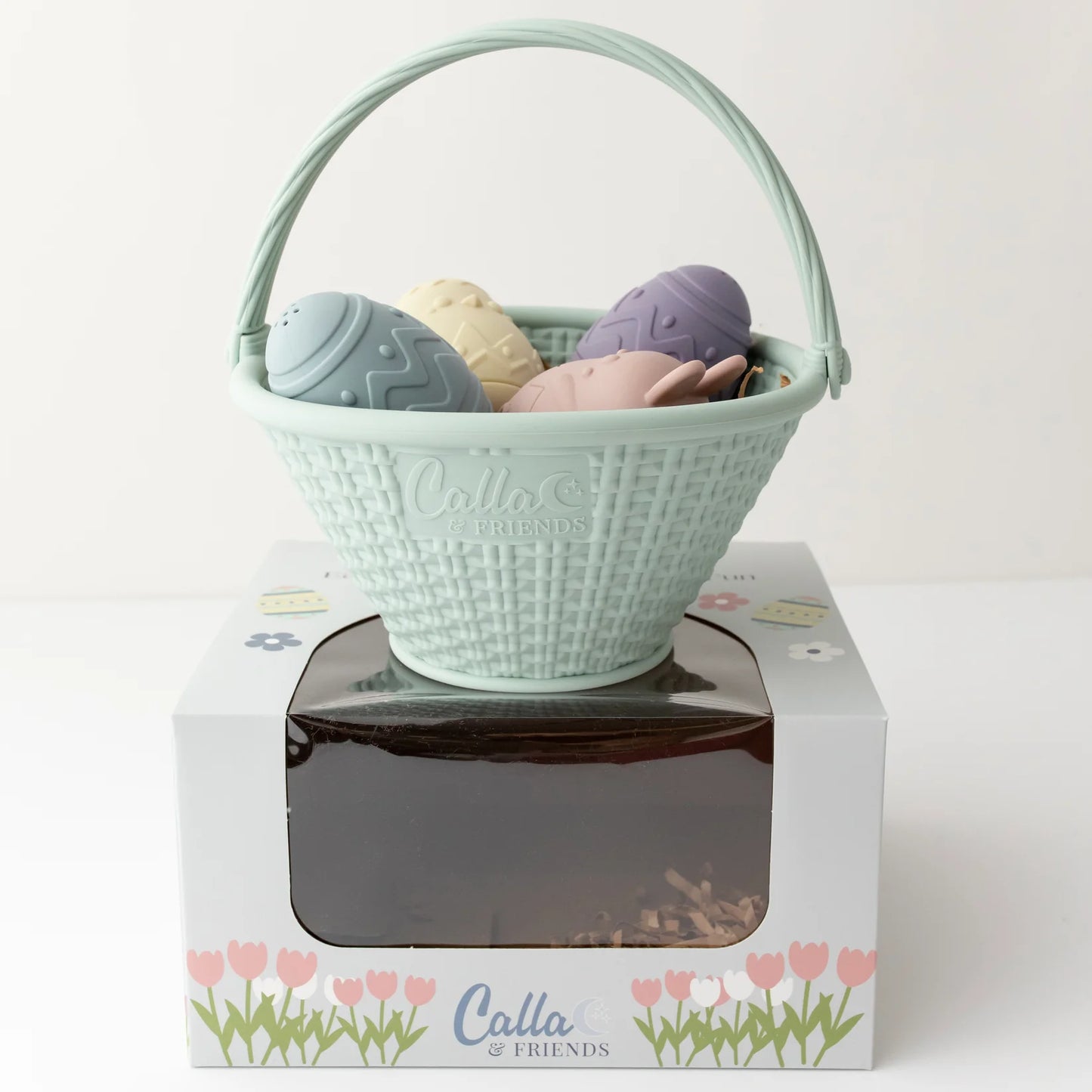 Hippity Hoppity Bath Toys/Basket