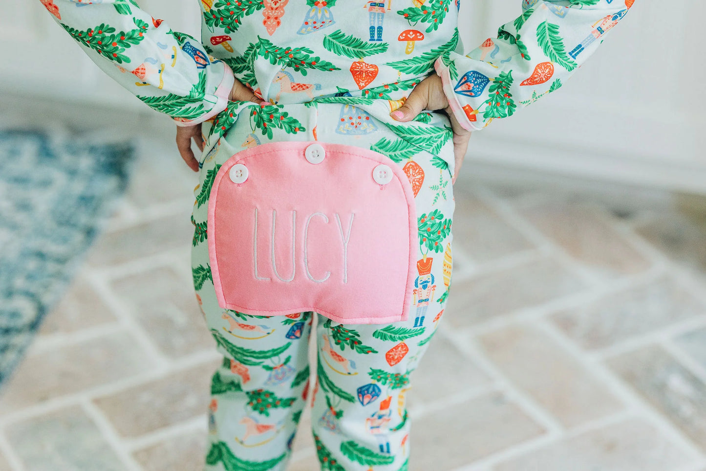 Ruffle Buttflap Nutcracker PJs