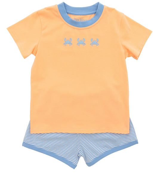 Crab Trio Short Set