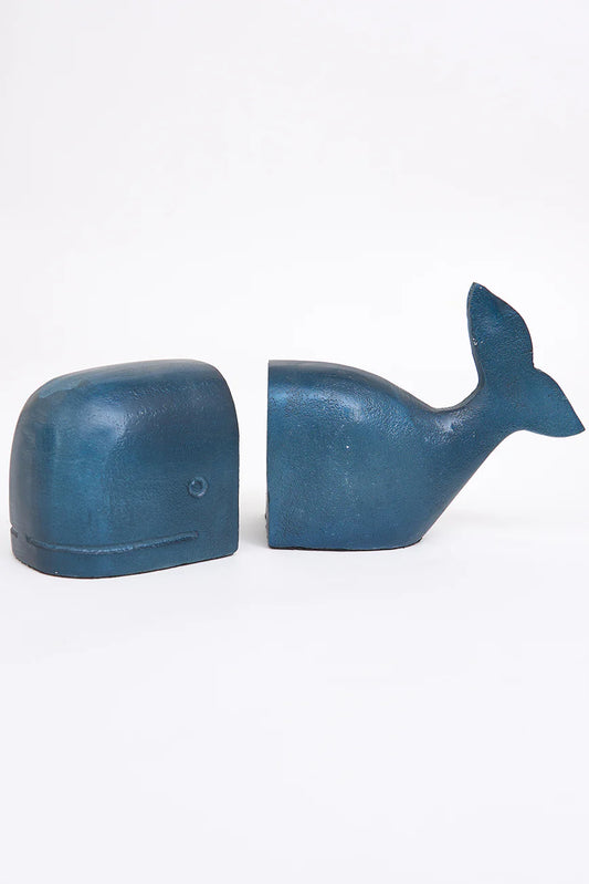 Whale Aluminum Bookend