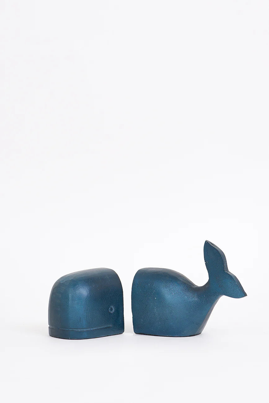 Whale Aluminum Bookend