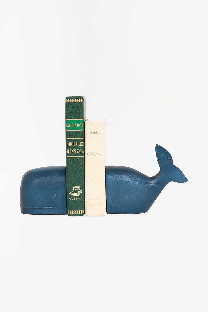 Whale Aluminum Bookend