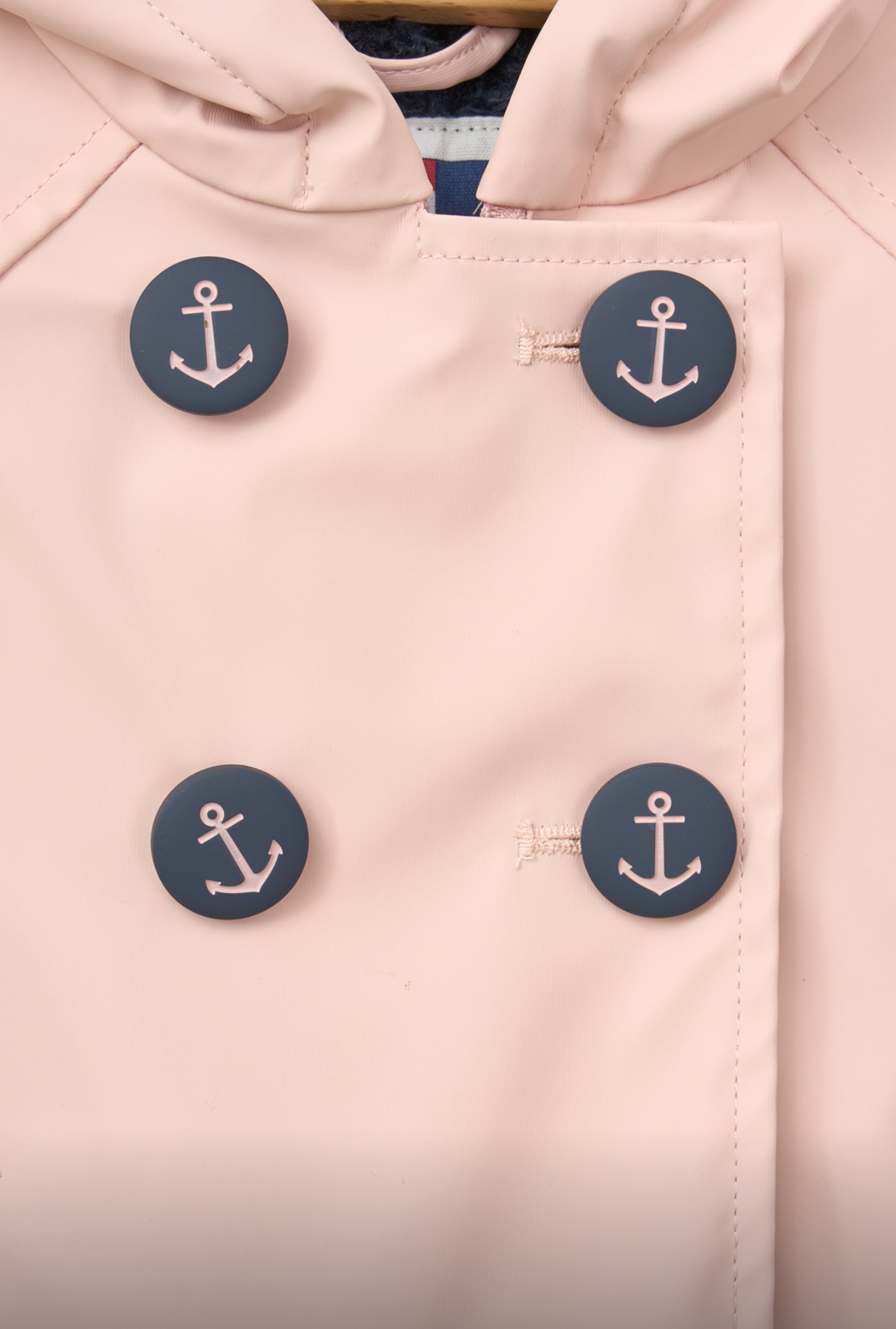 Double Button Fleece ROS Raincoat