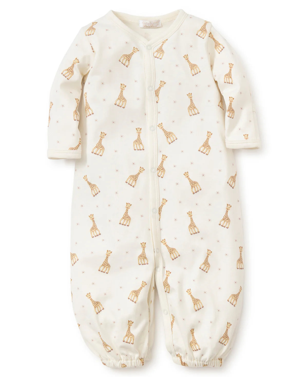 Ecru Sophie Girafe Conv Gown & Hat
