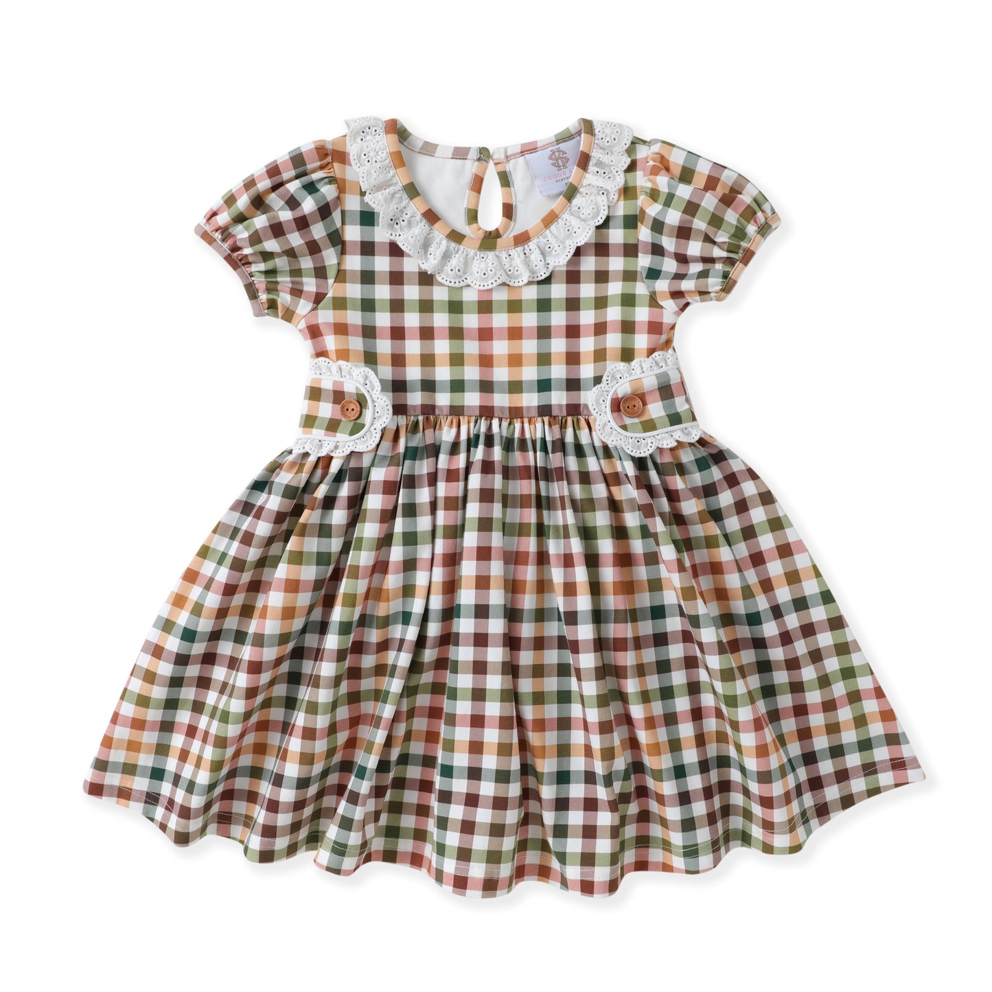 Plaid Tab Dress