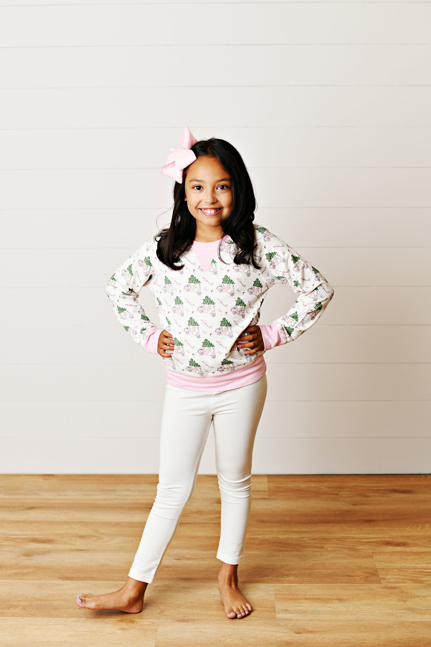 Pink Paw-Tee Christmas Pullover