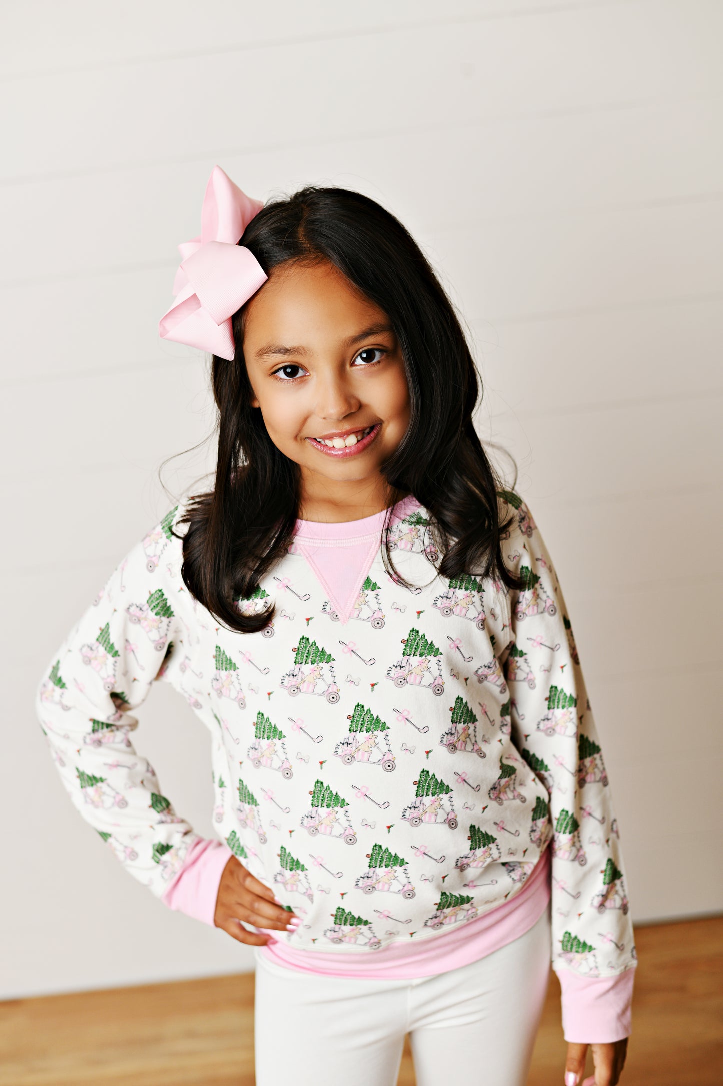 Pink Paw-Tee Christmas Pullover