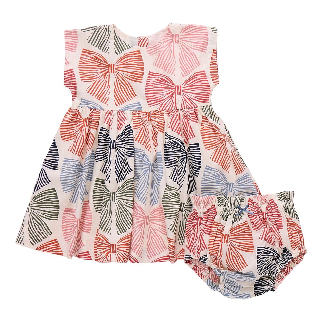 Multi Striped Bows Adaline Set
