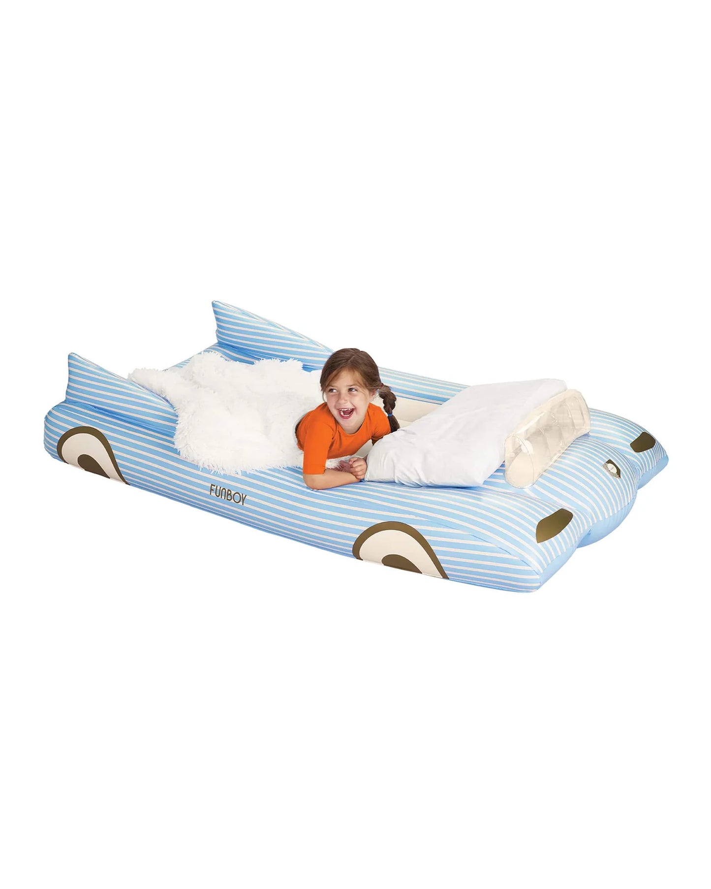 Blue Convertible Sleepover Air Matress