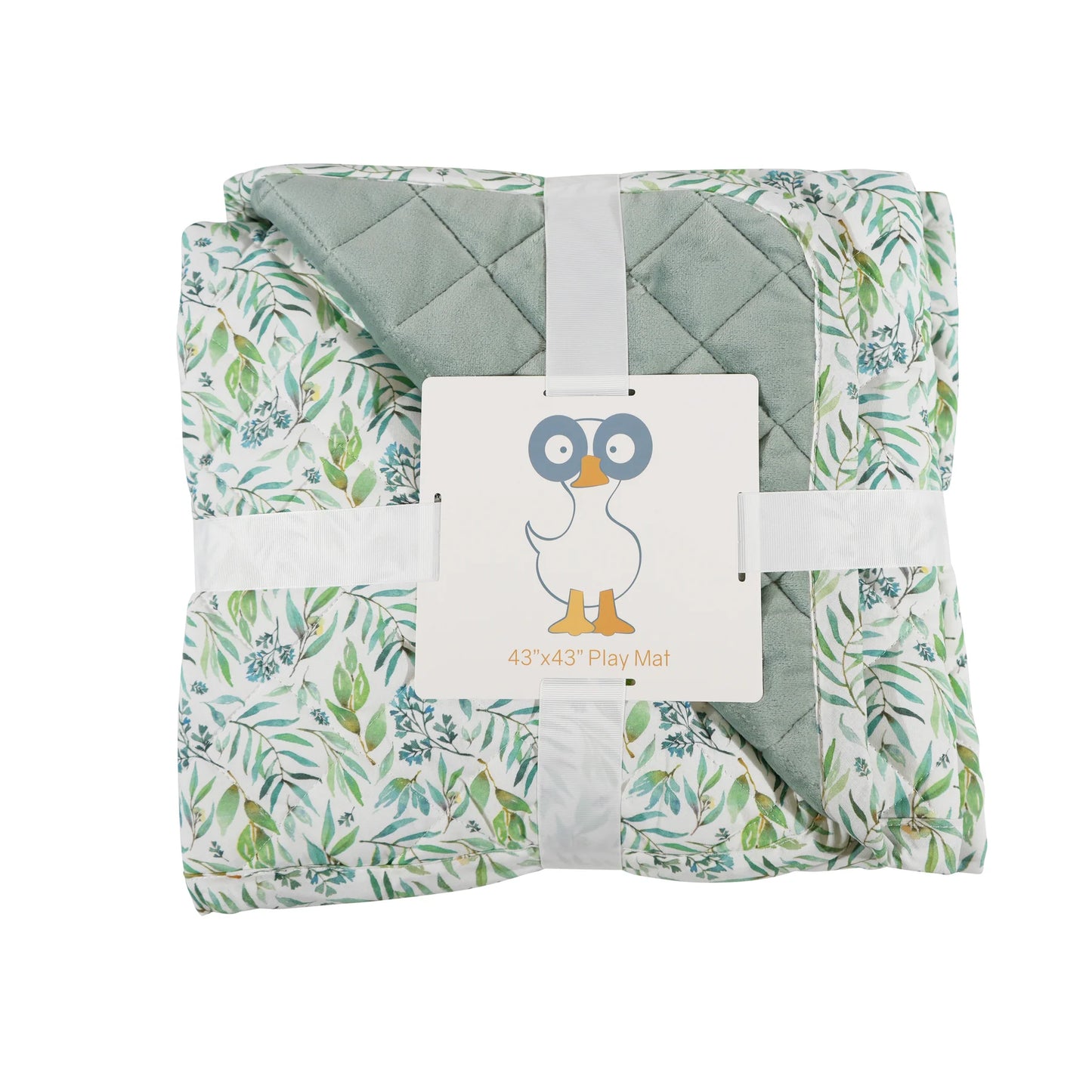 Basil Sage Quilted Play Mat