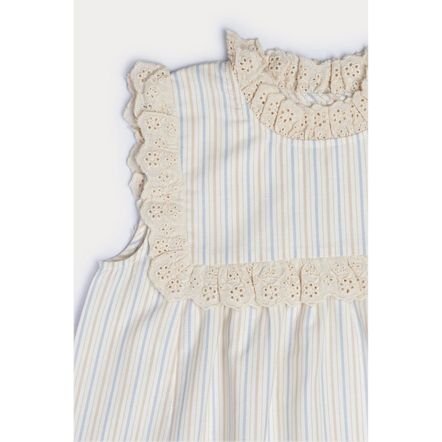 Beige Stripe Amy Dress