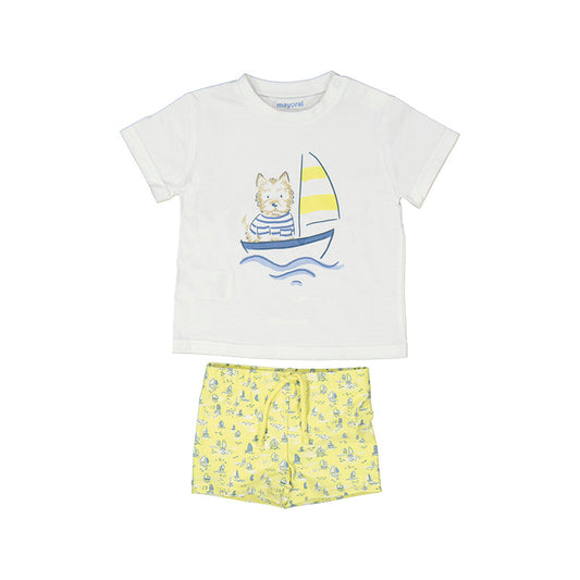 Dog Swimsuit & Tshirt Set