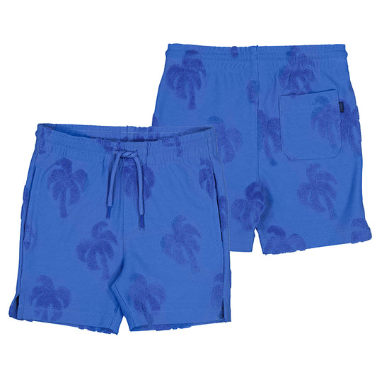 Blue Palm Tree Shorts