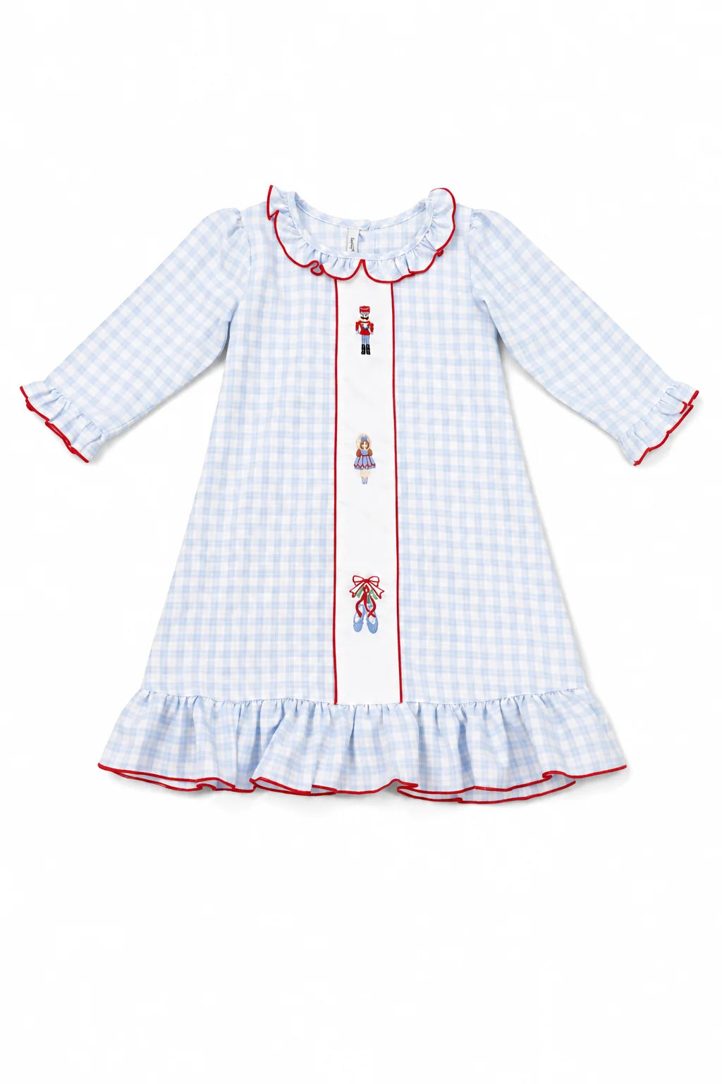 Nutcracker Blue Plaid Gown