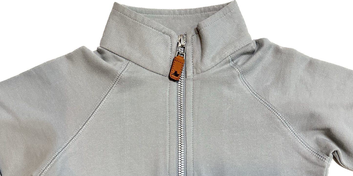 High Rise Zip Pullover