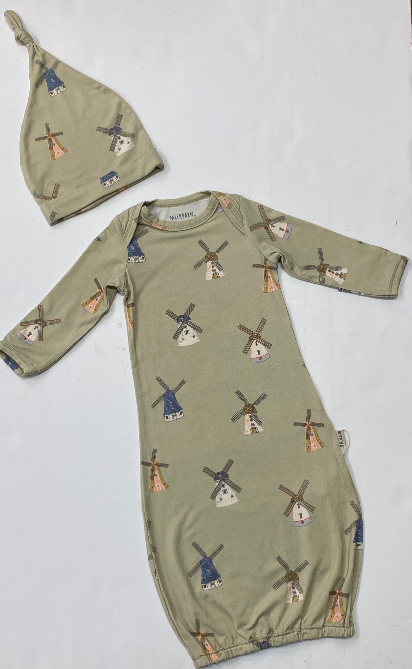 Windmill Gown & Hat Set