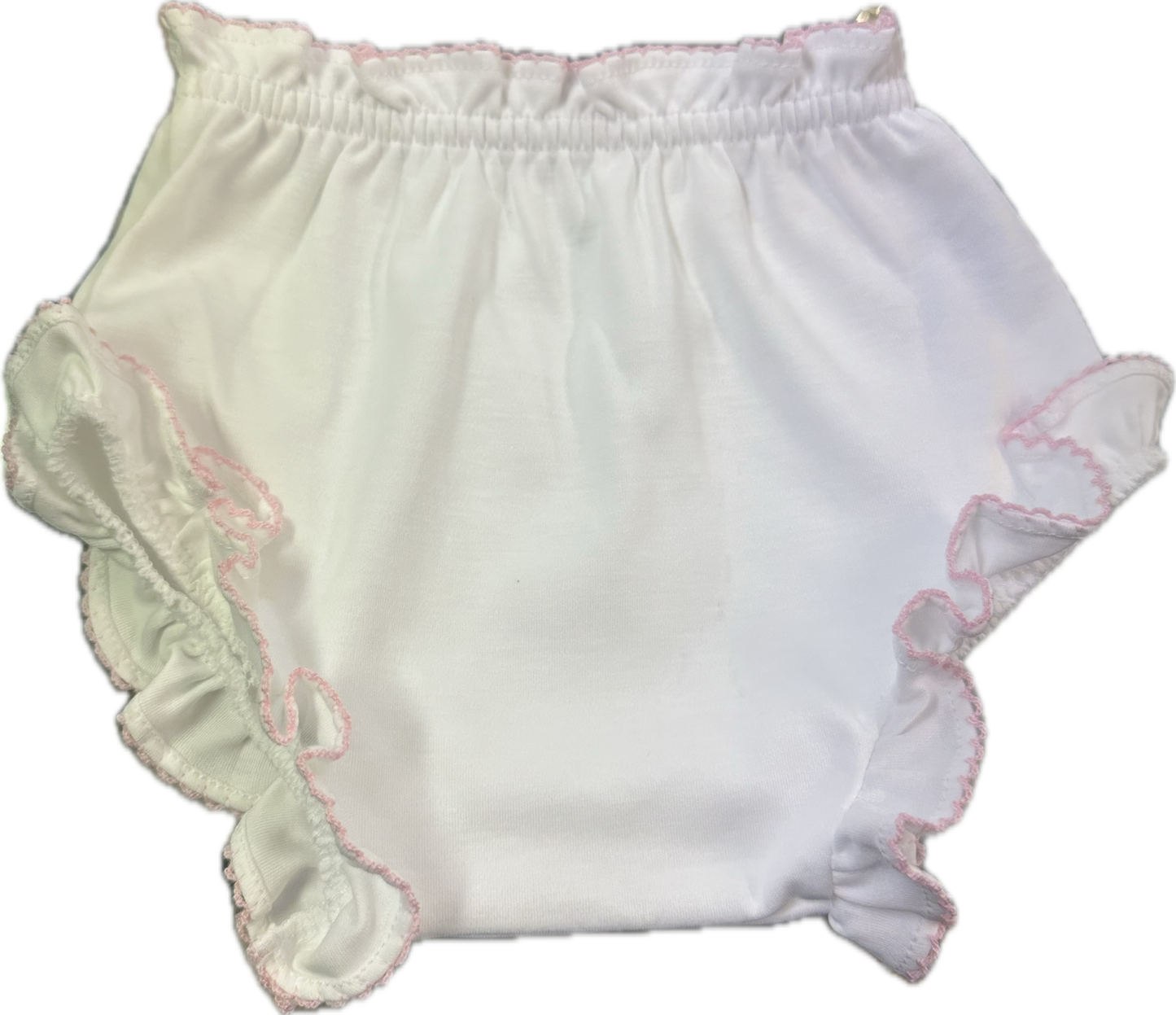 Pink Ruffle Edged Bloomers