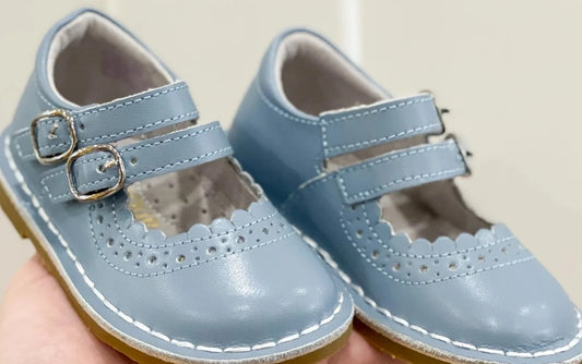 Spring Blue Tatiana Double Strap MJ