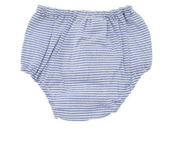 Navy Seersucker Bloomers