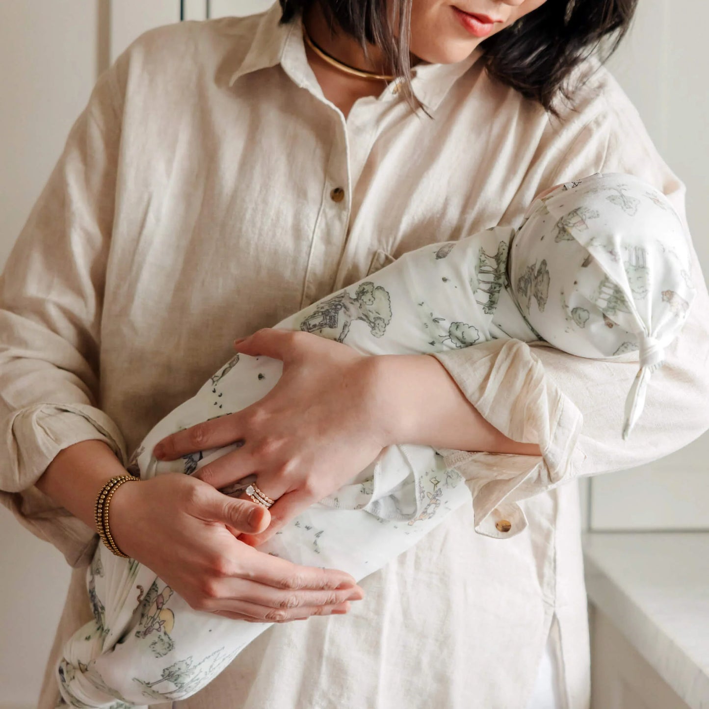 Hundred Acre Wood Knit Swaddle