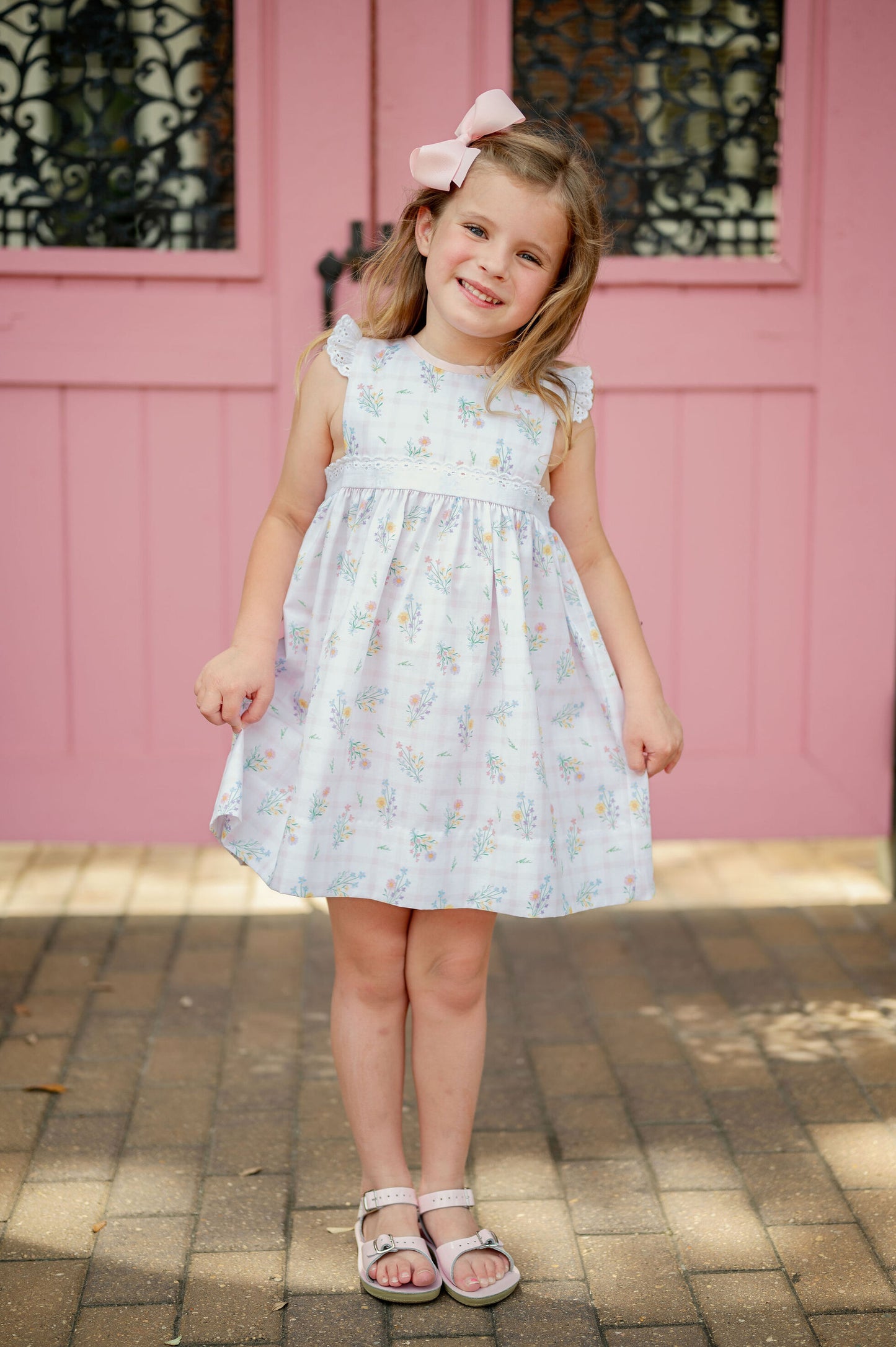 Wilmington Wildflower Pinafore Dress