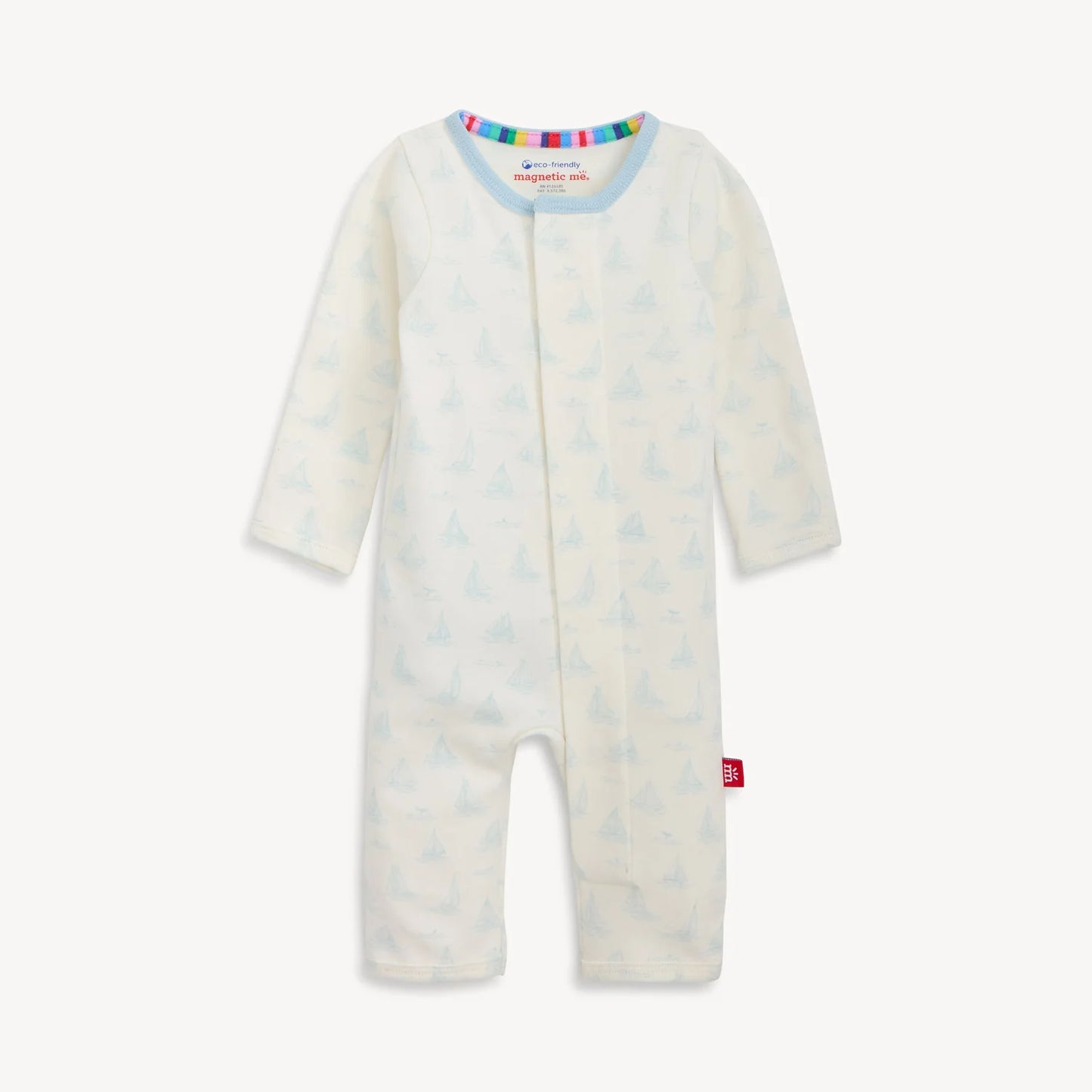 Tiny Tides Bl Org Magnetic Coverall