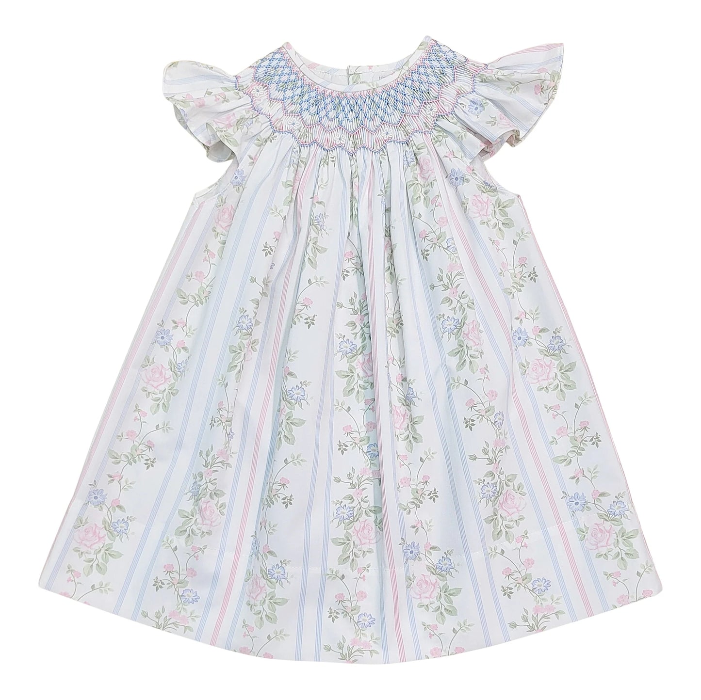 Valerie Rose Vine Smock Dress