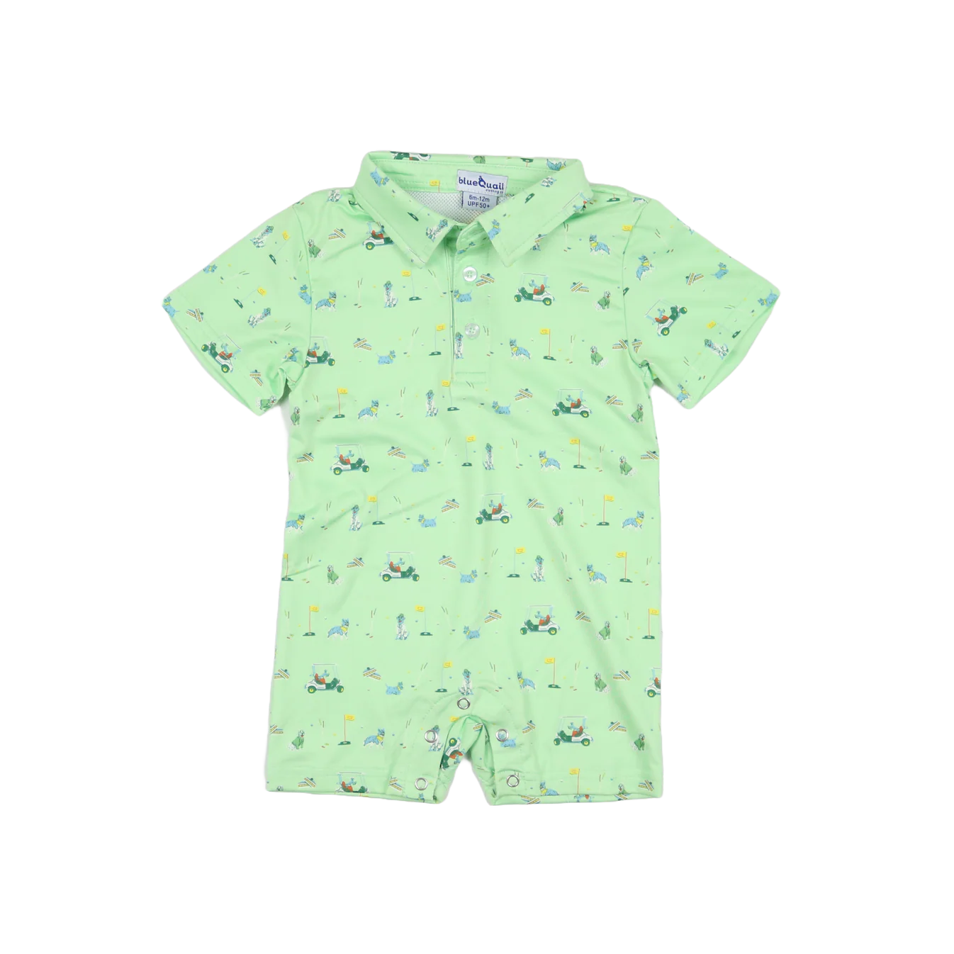 Dogwood Perf Polo Romper