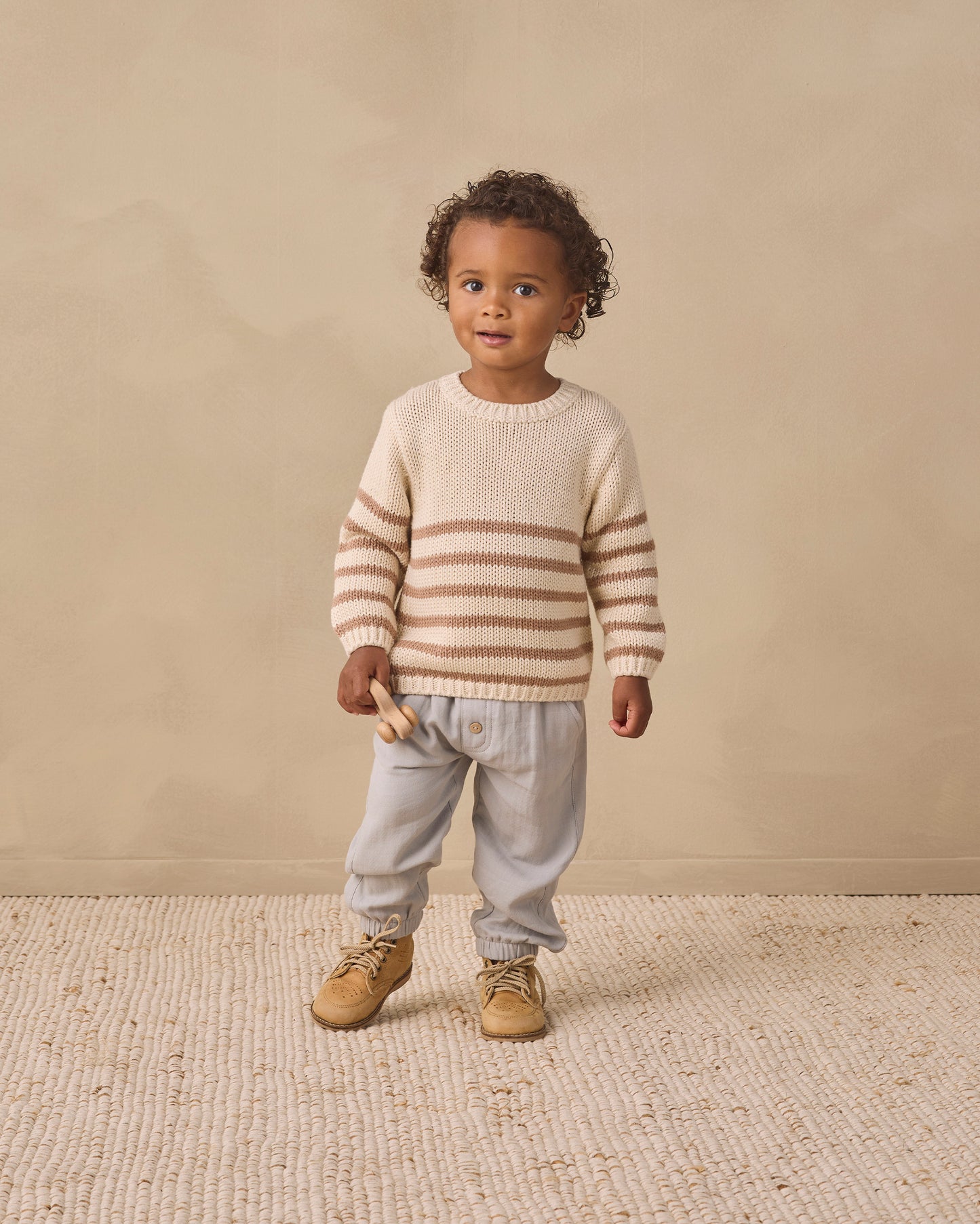 Rex Almond Stripe Sweater