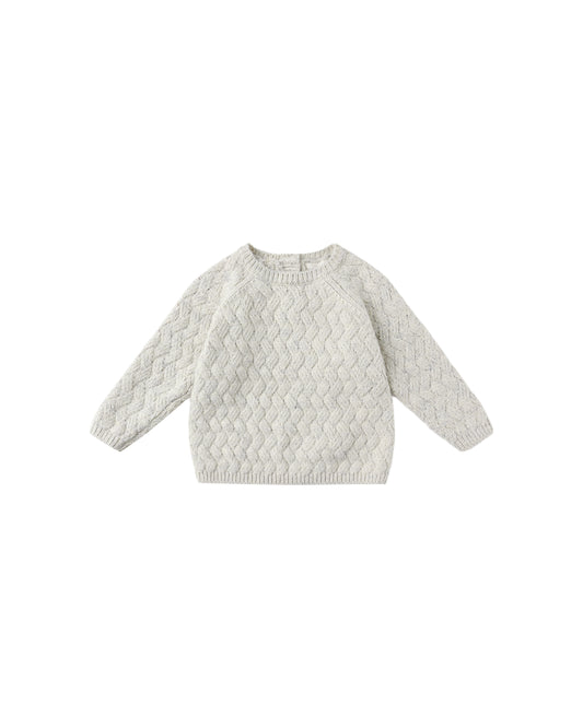 Heather Blue Sweater Set