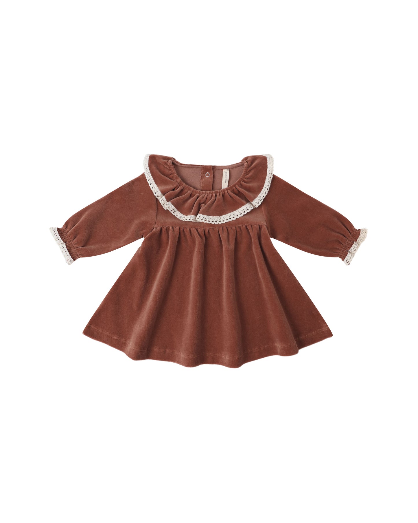 Velour Cranberry Dress