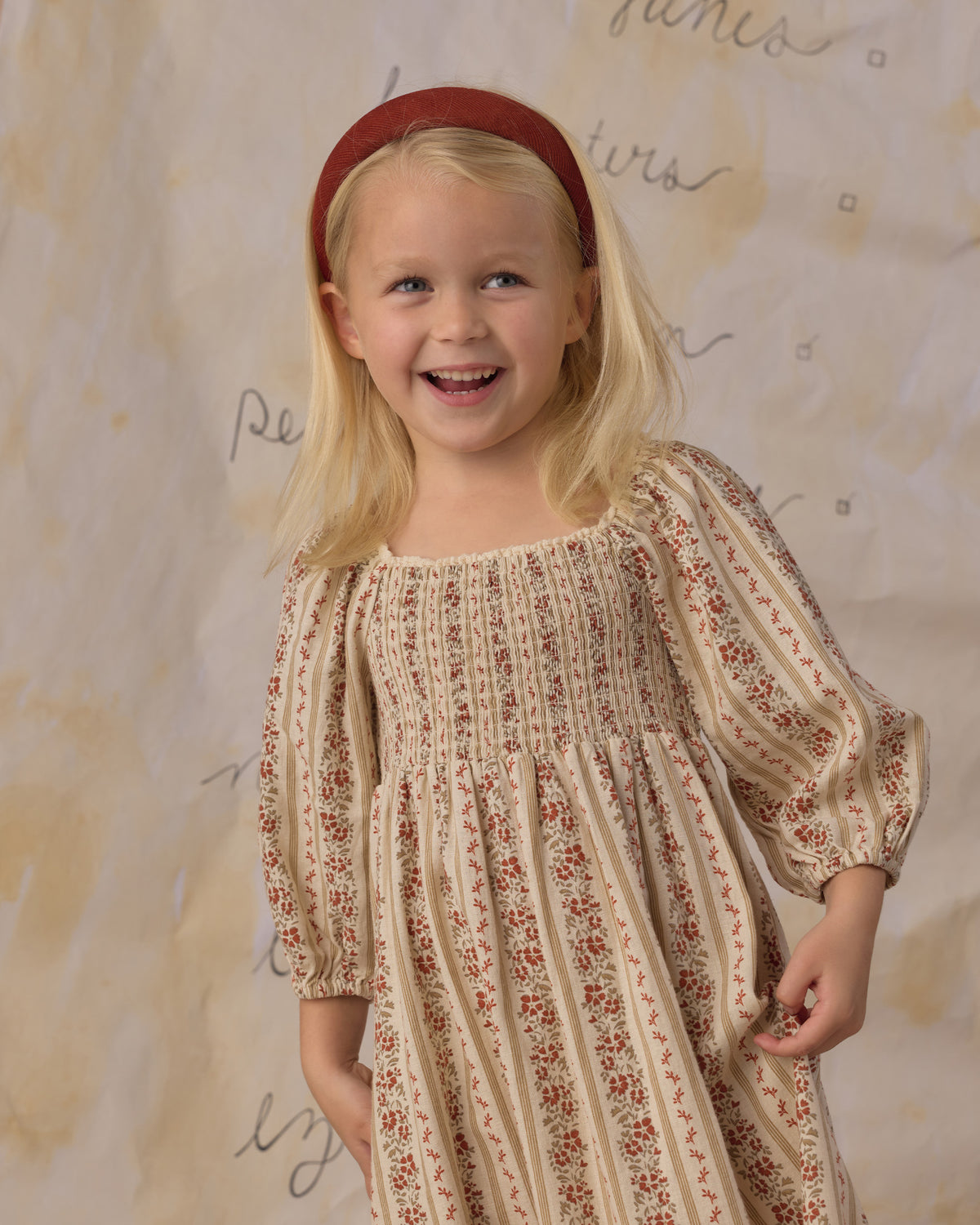 Lilian Antique Bouquet Dress