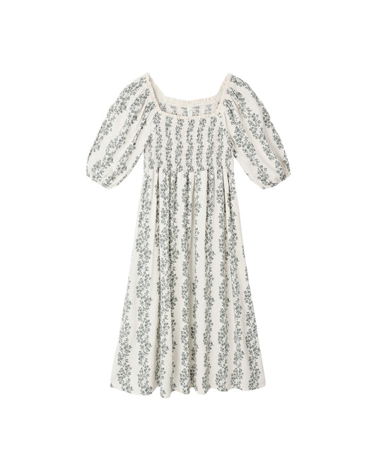 Green Vines Della Dress