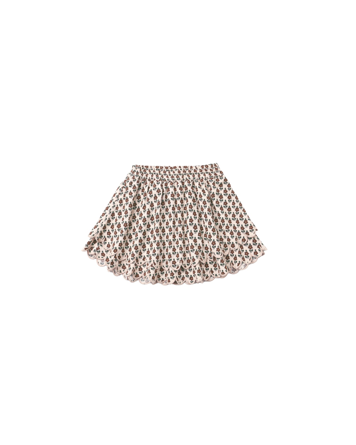 Rose Harvest Floral Mini Skirt