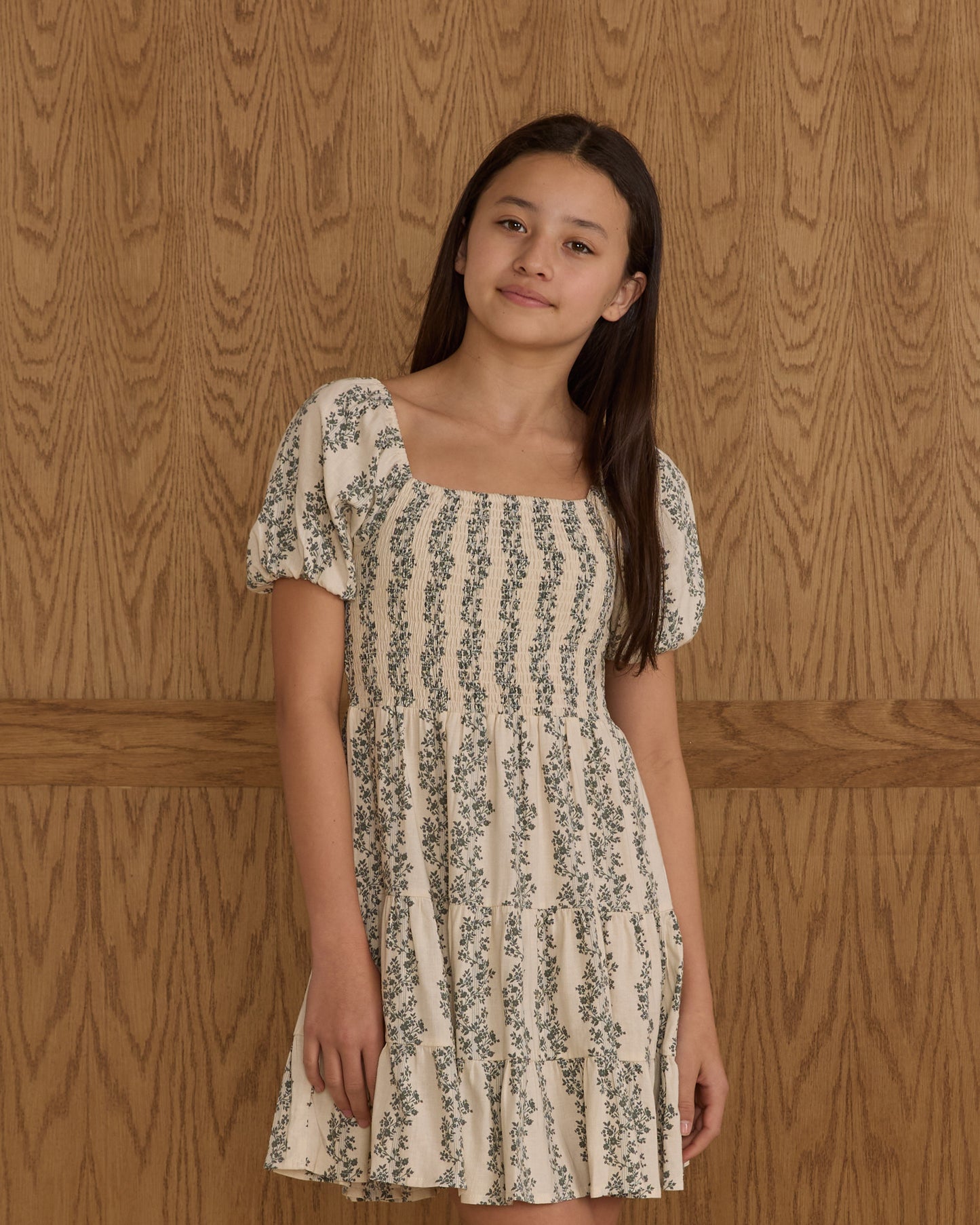 Green Vines Emily Dress