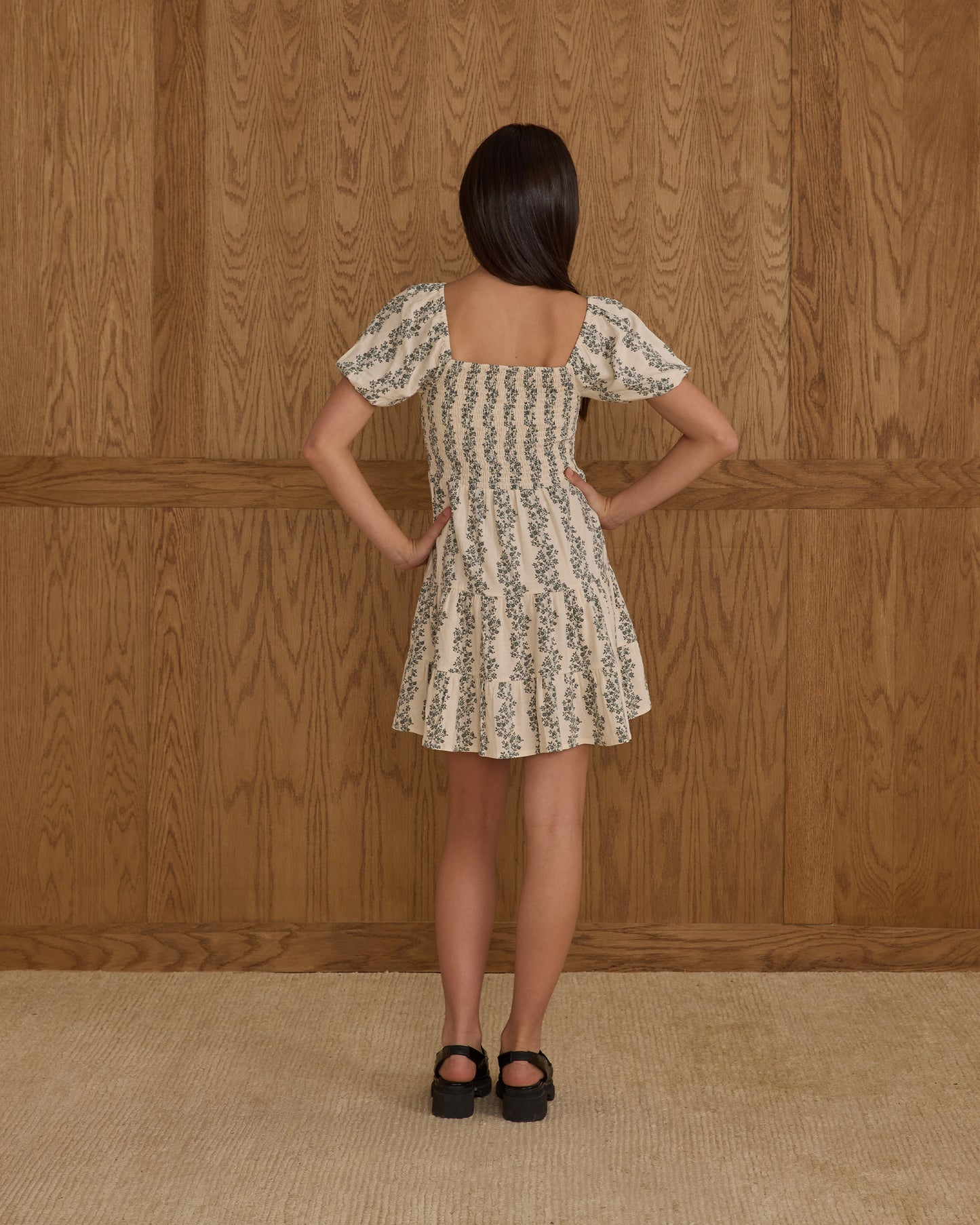 Green Vines Emily Dress