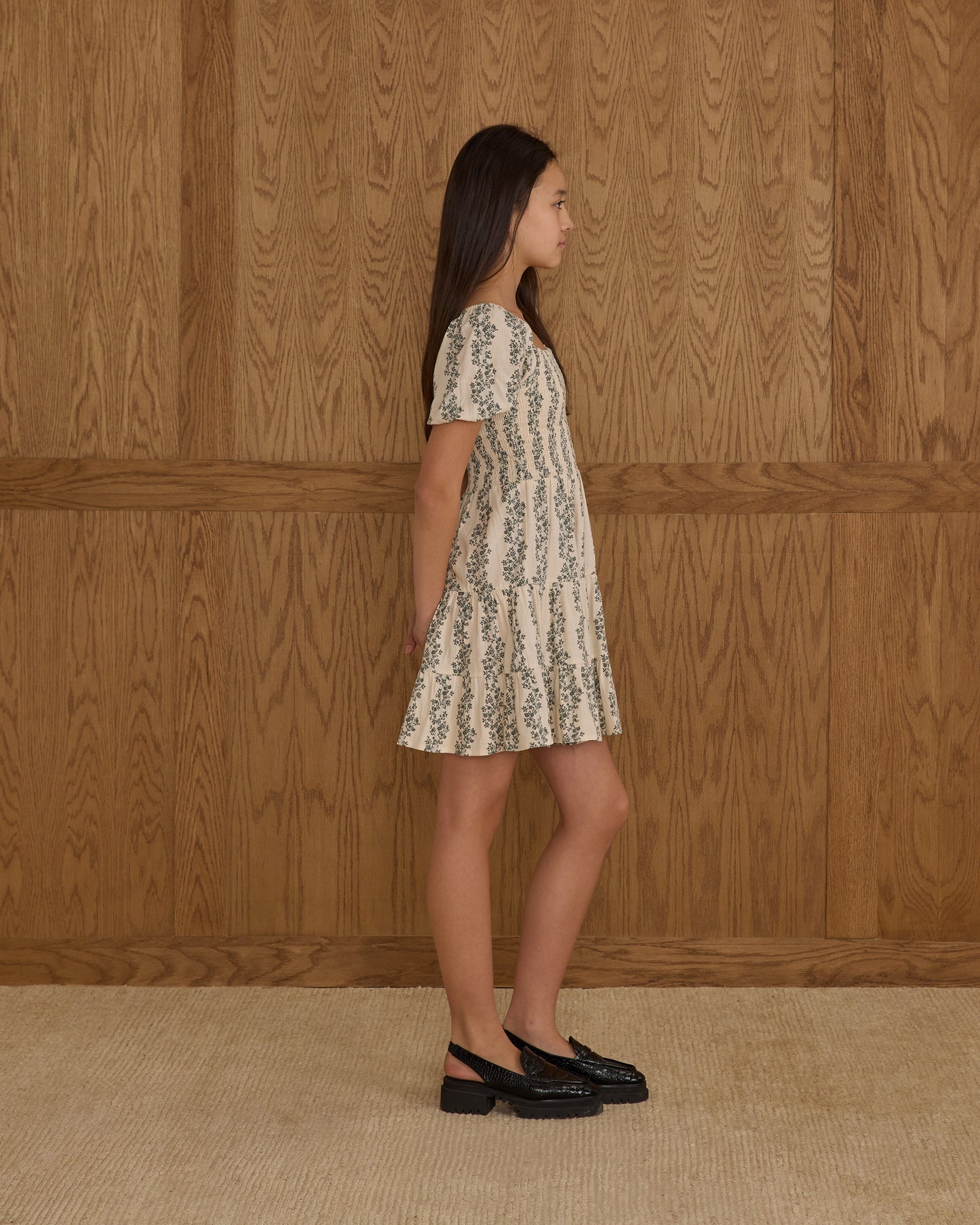 Green Vines Emily Dress