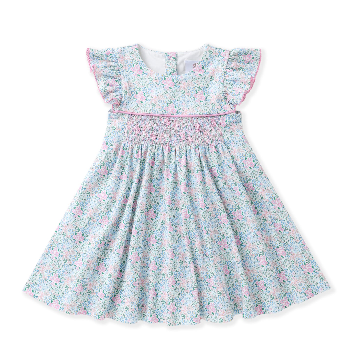 Blue Smock Dress