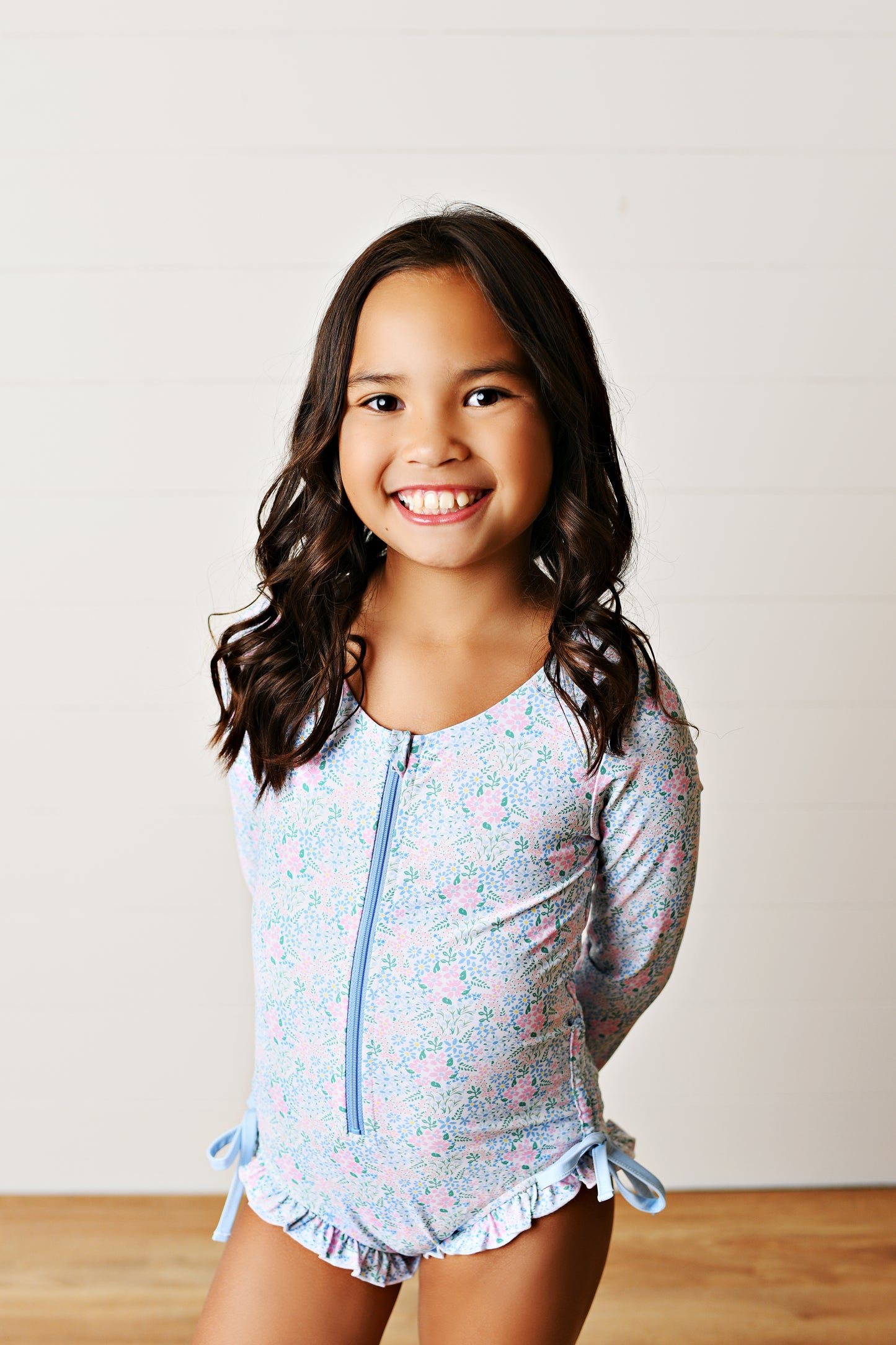 Floral LS Rashguard Swim